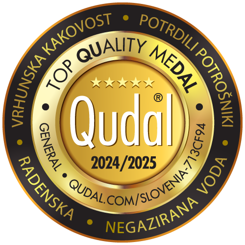 QUDAL 2024 Radenska Naturelle
